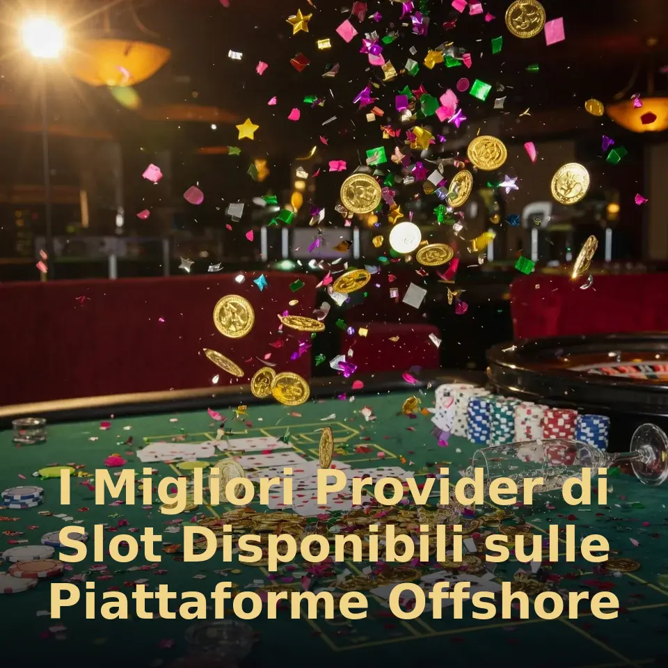 I Migliori Provider di Slot Disponibili sulle Piattaforme Offshore